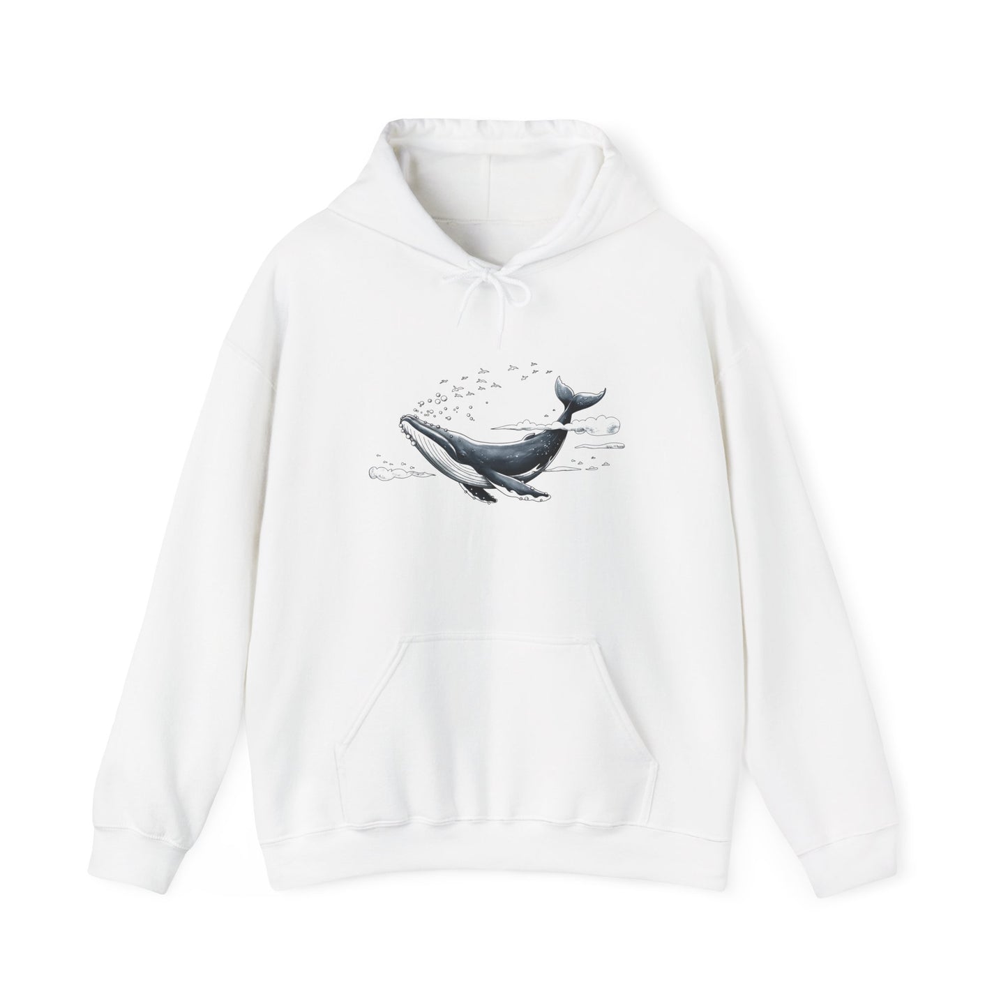 Nature's Pulse / Whale Hoodie