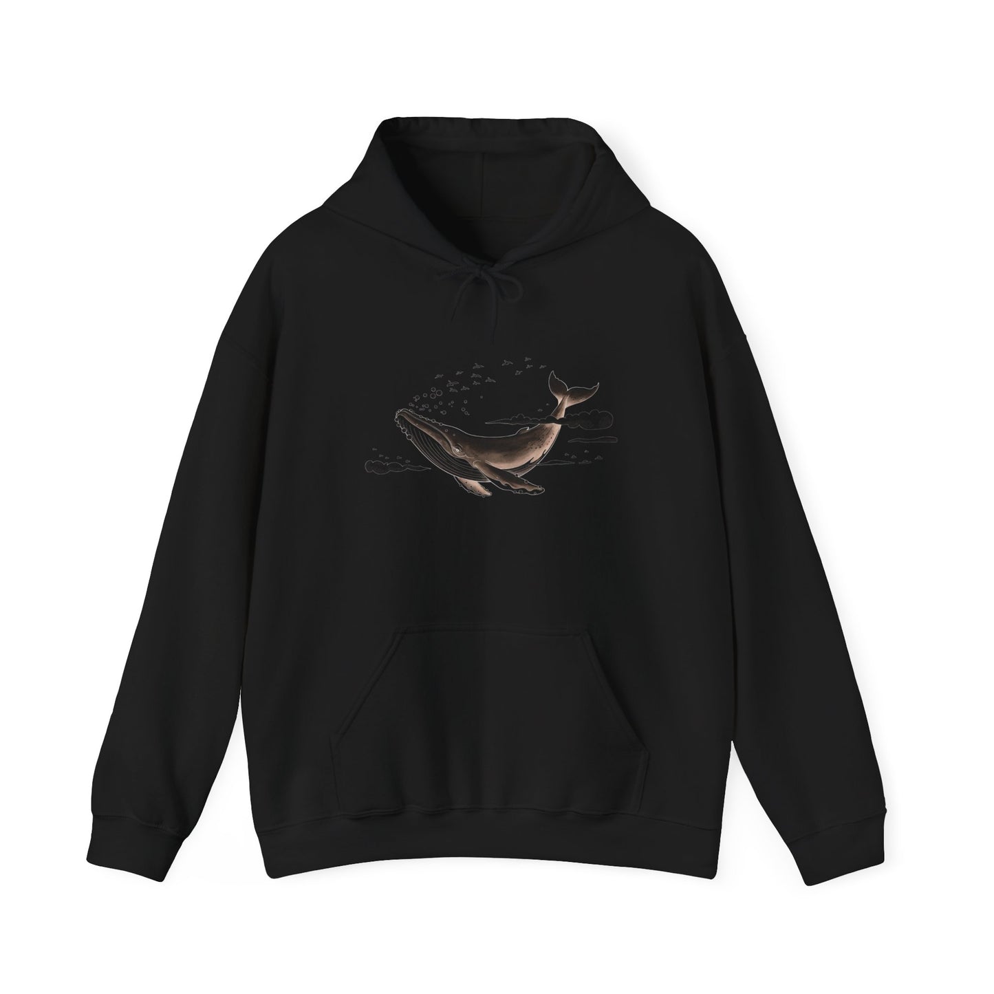 Nature's Pulse / Whale Hoodie